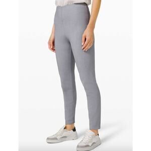 Lululemon Women's Here to There High-Rise 7/8 Pant Trouser Inspired Grey 10
